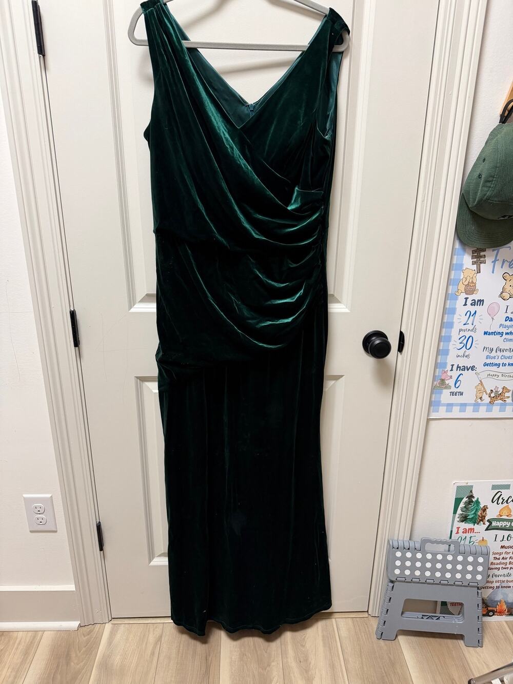 Revelry Dawson Dress in Classic Emerald